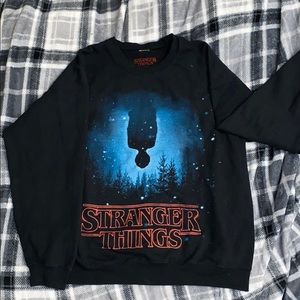 Stranger things crew neck sweater medium/large